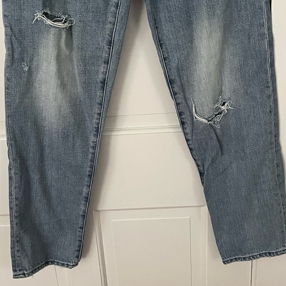 Pistola Charlie High Rise Classic Straight Ankle Jeans Distressed Size 28 - Picture 6 of 15